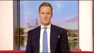 BBC Breakfast host and Strictly star Dan Walker jumped in as the guest took aim at Putin