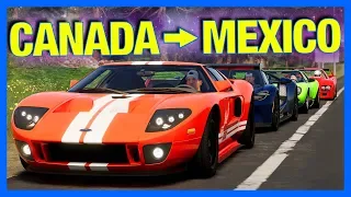 The Crew 2 Online : CANADA to MEXICO!! (Gumball Rally)