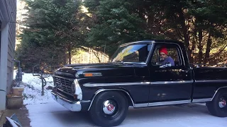 1969 Ford F100 Cold Start with 390 FE, Comp 270 Cam, Flowmaster 44's, 2.5" exhaust