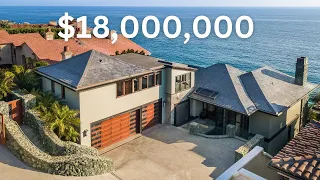 $18,000,000 Laguna Beach California Beachfront Mansion | Luxury Real Estate Video Tour