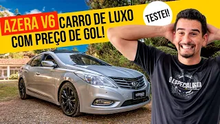 Testei! Azera V6 com preço de Gol? Vale a pena?