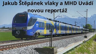Nová tramvajová trať do Slivence + simulovaná nehoda vlaku a nákladního auta V Berouně