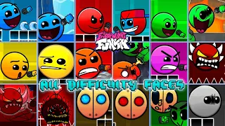FNF: Vs All Difficulty Faces // New Faces: Cherry, Boss Demon, Madness Auto █ Friday Night Funkin' █