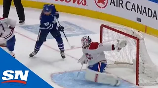 William Nylander Finishes A Nice Tic-Tac-Toe Passing Play