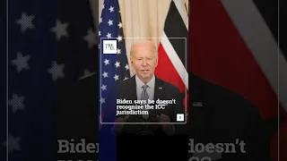 Biden Says He Doesn't Recognize The ICC Jurisdiction