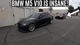 THE BMW E60 M5 SOUNDS SO INSANE! 2008 BMW M5 (E60) Build @abc.garage