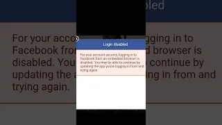 fb login disabled for imbaded browser problem  solve in 30 second|| # short video#