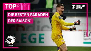 Top10 - Paraden 2023/24 | 3. Liga | MAGENTA SPORT