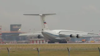 Ил76, RF-76327, взлет из Шереметьево.(2)