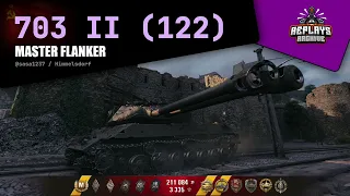 Object 703 Version II - Master flanker / 12 frags, 6028 damage, 2021 exp., Himmelsdorf, WoT