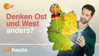 Ossis und Wessis - Warum sie Demokratie verschieden verstehen | Politbarometer2go