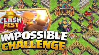 I Almost 3 Star The Impossible Challenge In Clash of Clans