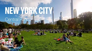 [4K] New York City 🗽 Autumn Walk - Central Park [Nov. 2022]
