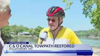 Restoration of C&O Canal towpath celebrated