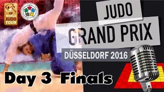 Judo Grand-Pix Düsseldorf 2016: Day 3 - Final Block