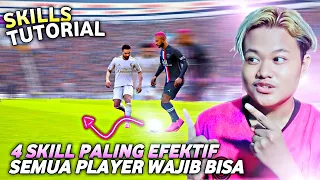 4 SKILL ATAU GOCEKAN YANG WAJIB KALIAN BISA & PALING EFEKTIF DI EFOOTBALL 2023 MOBILE!! TUTORIAL