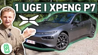 1 UGE BAG RATTET AF XPENG P7! Kan kineserne noget...? Xpeng P7 TEST