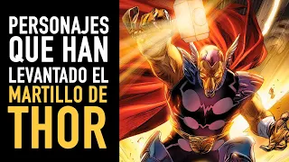 17 personajes que han levantado el martillo de Thor