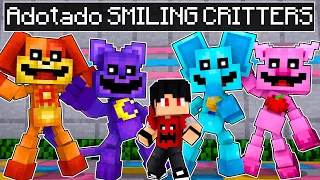 FUI ADOTADO pelos SMILING CRITTERS CARTOON no Minecraft