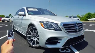 2019 Mercedes Benz S 560: Start Up, Walkaround, Test Drive and Review