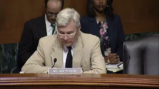 Sen. Whitehouse Questions Witnesses in a Judiciary Committee Hearing on Gun Violence