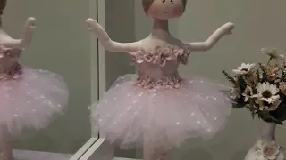 boneca de tecido (bailarina)