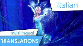 Let it go (Italian) Lyrics & multi-Translation