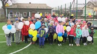 Відкриття дитячо-спортивного комплексу в с.Липецьке