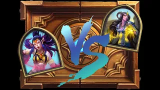 Hearthstone прохождение книги наемников | Зирелла vs Серена Кровавое Перо