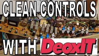 How To Clean Vintage Audio Controls With DeoxIT! Please read description!