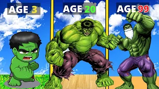 Surviving 99 YEARS As HULK in GTA 5!