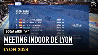 800m Men A - Meeting Indoor de Lyon 2024