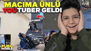 MAÇIMA YOUTUBER GELDİ! / PUBG MOBİLE