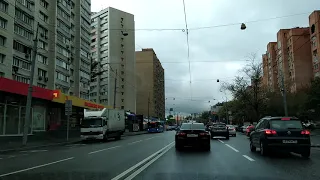 . Москва. Поездка на автомобиле по городу. 19 августа 2019 г.