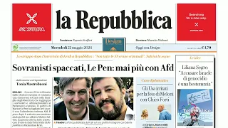 Rassegna Stampa Telemolise 22 05 2024