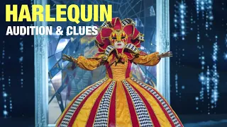 The Masked Singer Harlequin: Audition, Clues, Performance & Guesses (Episode 2)