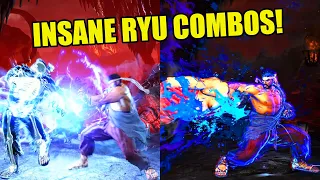 The CRAZIEST Ryu Combos and Parries!