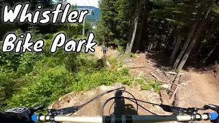 Top Of Creekside, To The Bottom Of Fitzsimmons Lap | Whistler Bike Park 2021 | MTB