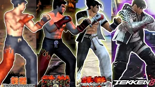 The Evolution Of Tekken Games ™ _Jin Kazama_  [1997-2024]
