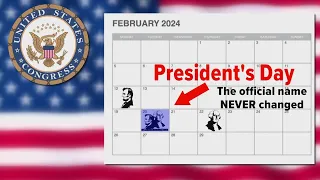 The History of Presidents Day