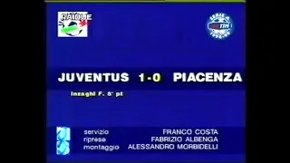 1998-99 (4a - 04-10-1998) Juventus-Piacenza 1-0 [F.Inzaghi] Servizio D.S.Rai2