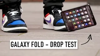 Drop Test Samsung Galaxy Fold за 200.000 рублей...