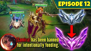 We beat the enemy bot lane so hard that we got them BANNED! (Bronze to Master Episode 12)