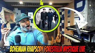 FIRST TIME HEARING | Bohemian Rhapsody - 포레스텔라 / Forestella Mystique Live - Producer Reaction