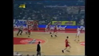 1995 Olympiacos (Greece) - CSKA (Moscow) 79-54 Basketball EuroLeague, 1/4 finals, 3 game, full match