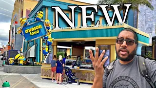 New! at Universal Orlando in June 2023, Minion Land, New Snacks, New Merch and HHN 2023 updates