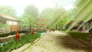 epic anime village modeling in blender speed modeling