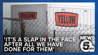 Thousands of Yellow Trucking workers losing jobs after company shuts down