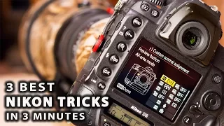 3 BEST NIKON TRICKS IN 3 MINUTES | best custom settings for wildlife photography [photo friday]