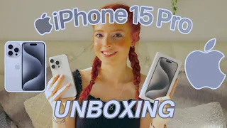 Unboxing Apple iPhone 15 Pro and Pro Max / First Impressions - Action Button, USB-C Charging